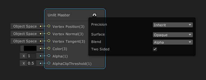 Two Sided Rendering.
