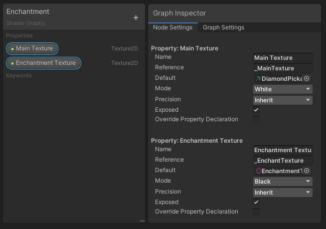 Main Graph Properties.