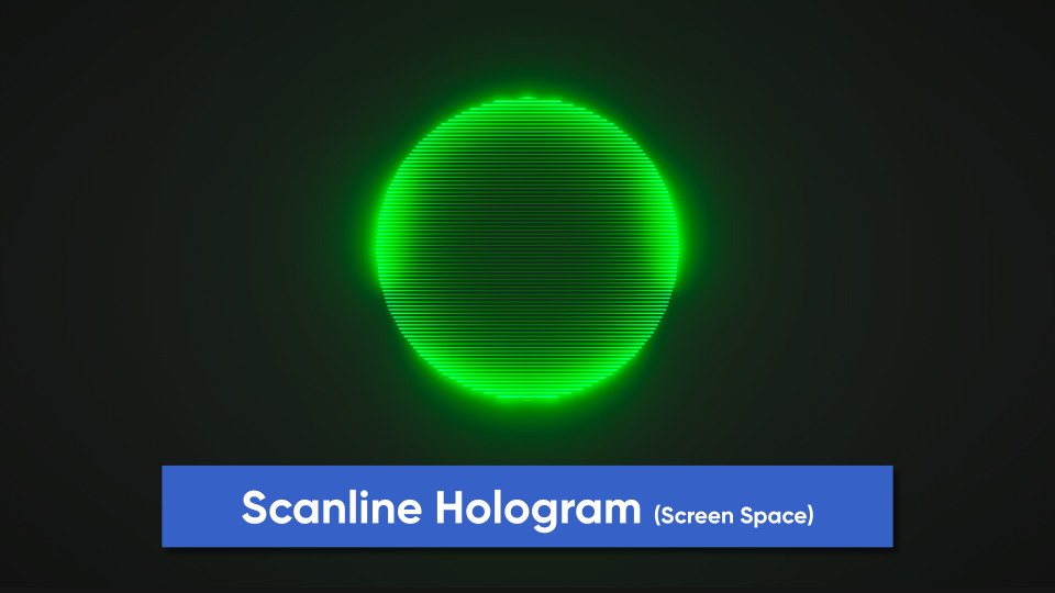 Scanline Hologram