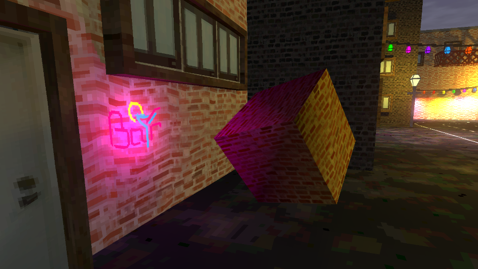 Retro Vertex Lit