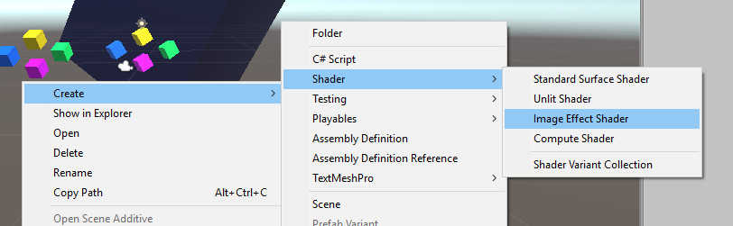 Creating a Shader