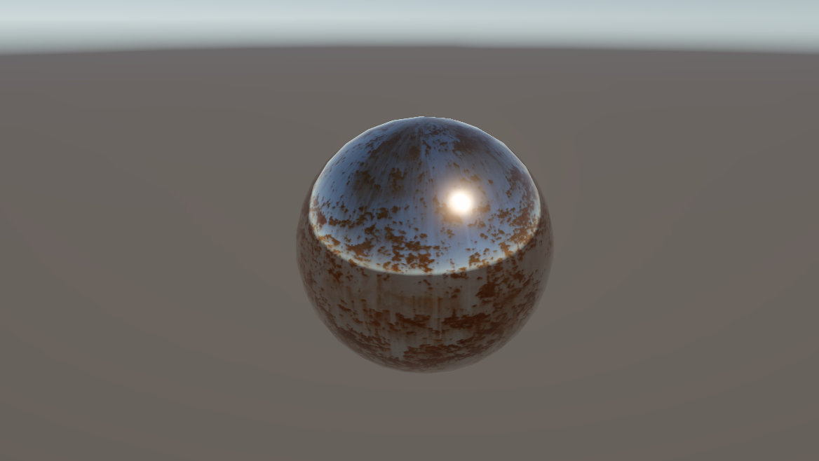 PBR shaders use metallic to control the blend between diffuse and specular lighting.