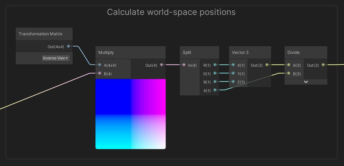 Transform to World Space.