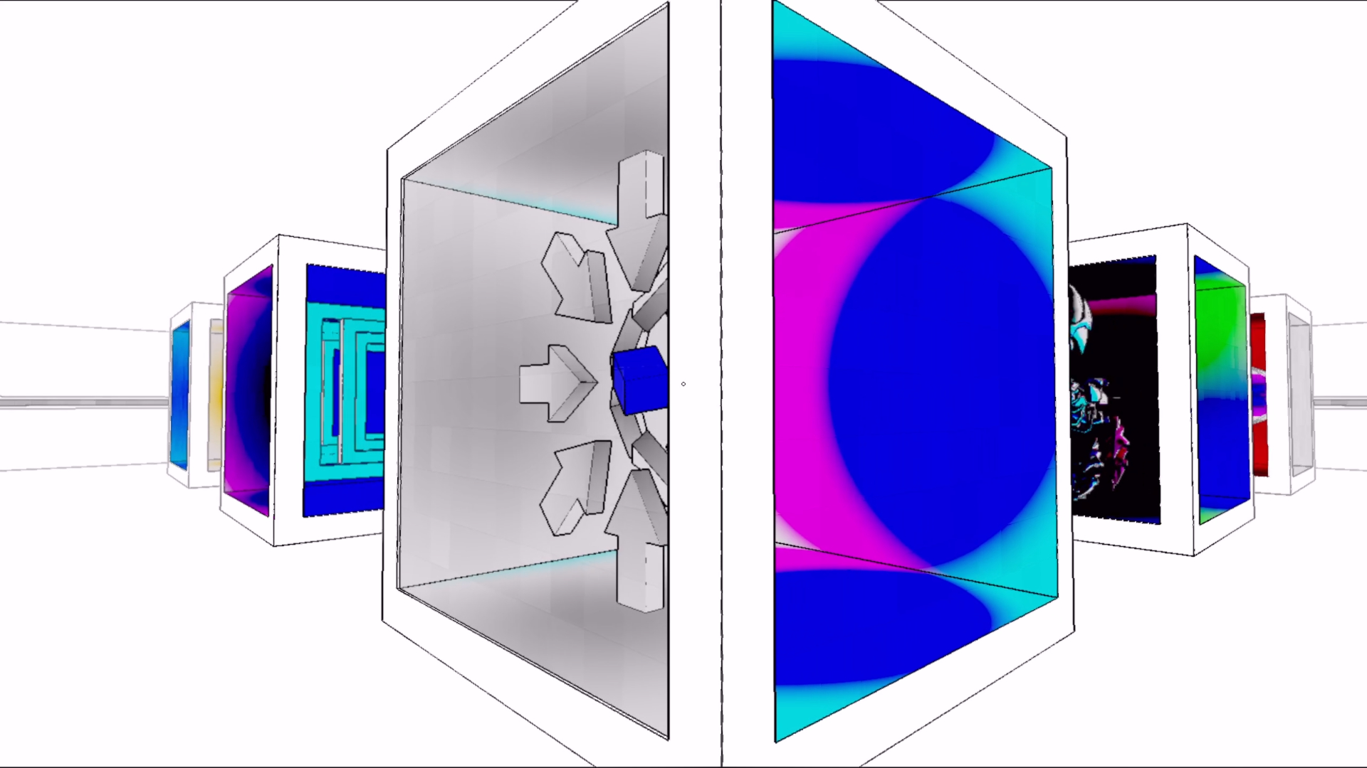 Antichamber Stencils.