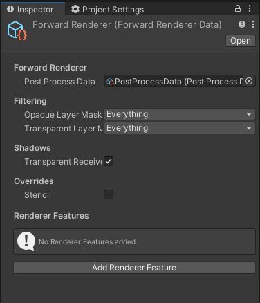 Forward Renderer.