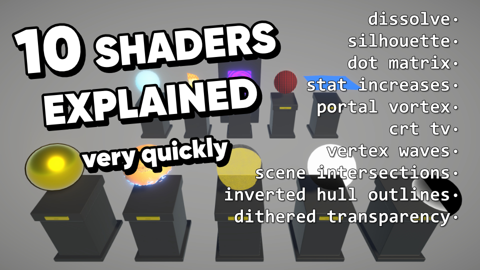 10 Shaders Explained Quickly