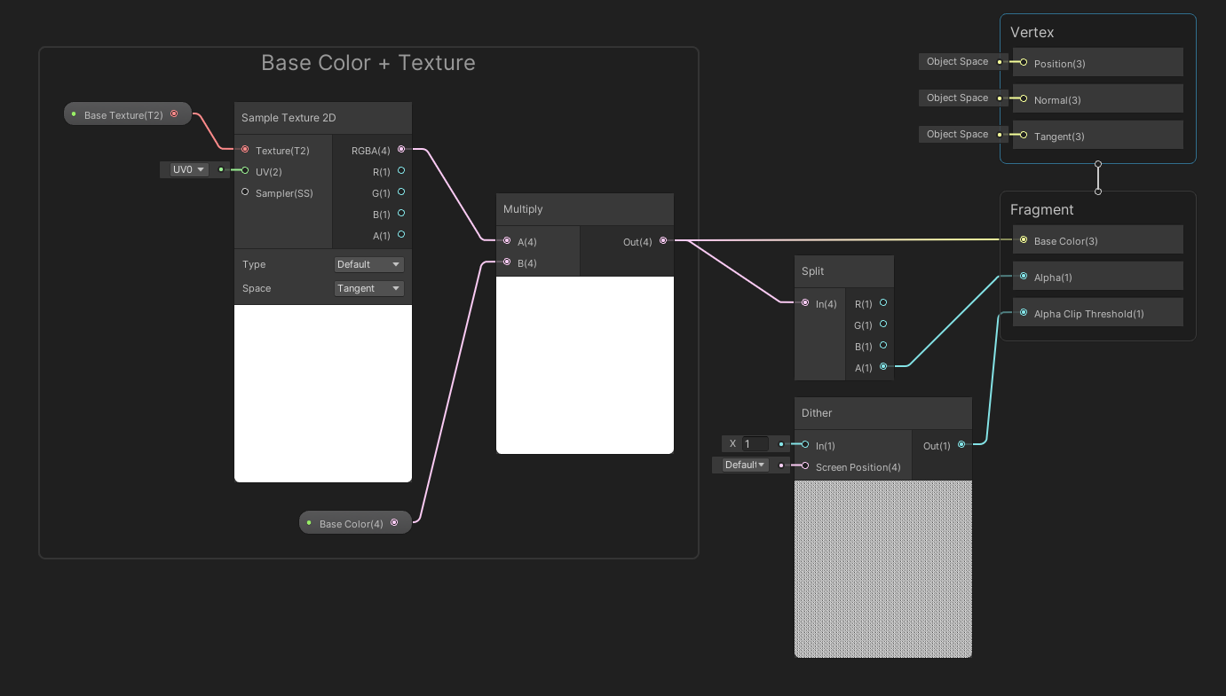 The Dither node provides a set of threshold values.
