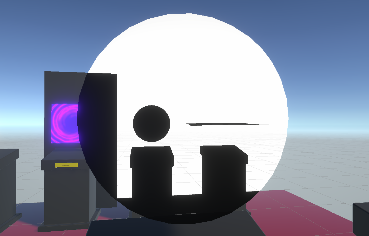 Depth allows us to create a silhouette effect.