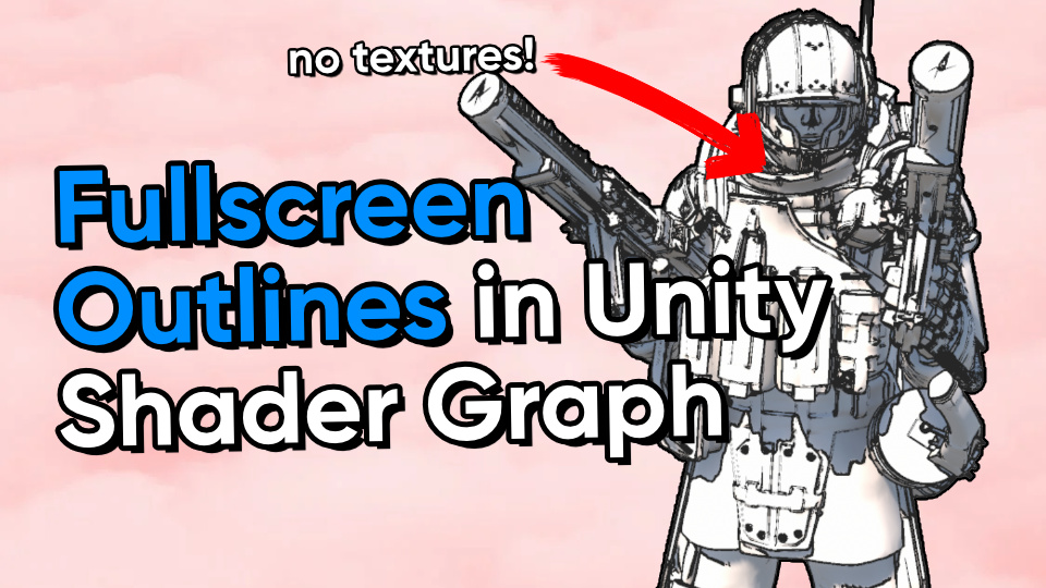 Outline Post Process in Unity Shader Graph (URP)