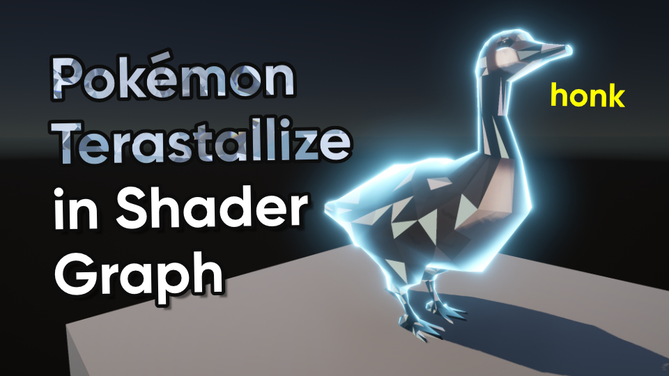 Pokémon's Terastallize Effect in Shader Graph