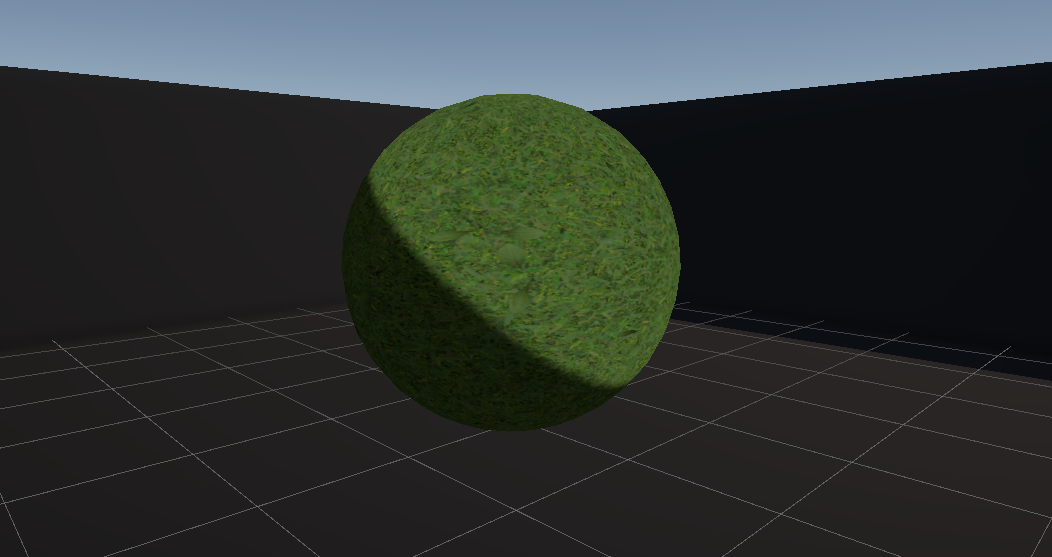 Cel-shading with a smooth cutoff.