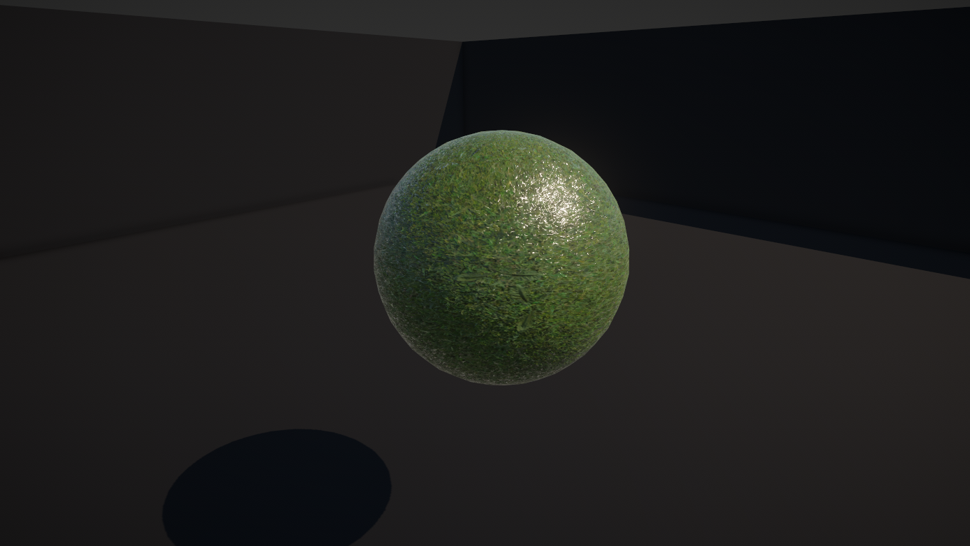 Lit shader with visible Fresnel light.