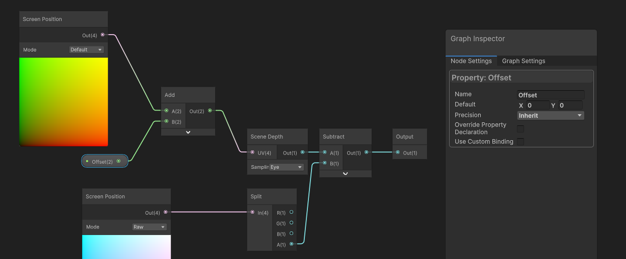 Adding an offset to the scene intersection calculations.
