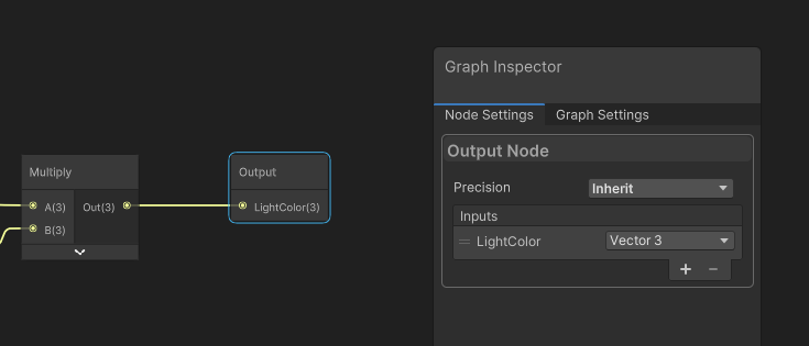 Renaming the output of the subgraph.