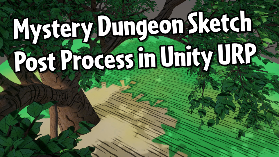 Mystery Dungeon Sketches in Unity URP