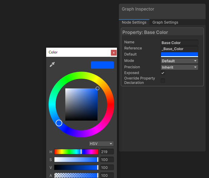 Setting default values for properties.