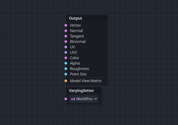 Using a VaryingSetter Node.